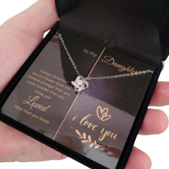 To My Daughter Always Remember Necklace