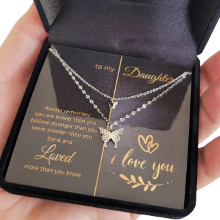 To My Daughter Always Remember Necklace