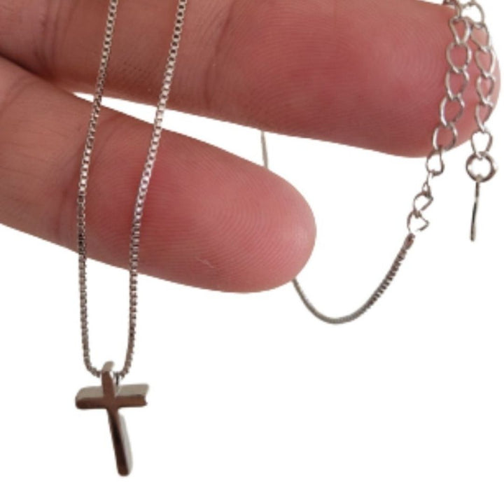 To My Daughter - Always Remember - Small Cross Necklace