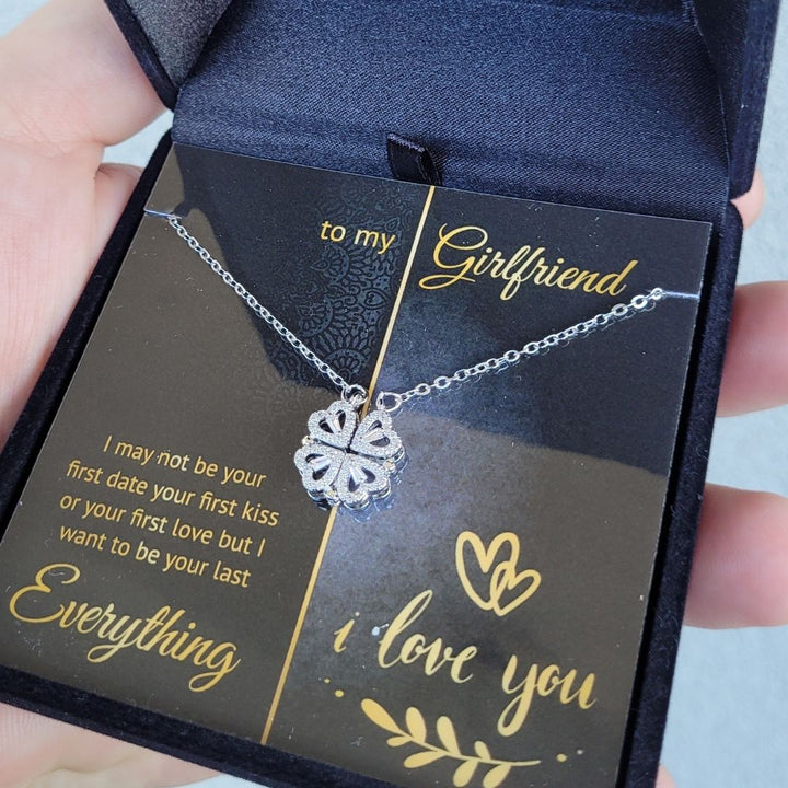 To My Girlfriend - Your Last Everything - Magnetic Heart Necklace